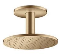 hansgrohe Douche de tête Axor 35297140 avec raccordement au plafond, bronze brossé