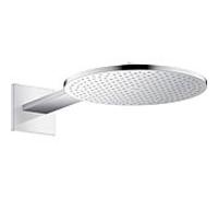 Axor douche à effet de pluie avec bras 30x30 cm ronde chrome 35303000