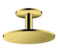 Hansgrohe Axor Douche de tête 35304990 300 2 jets Raccordement au plafond Or poli