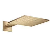 hansgrohe Douche de tête Axor 35318140 avec bras de douche, bronze brossé