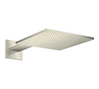 hansgrohe Douche de tête Axor 35318820 avec bras de douche, nickel brossé