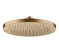 hansgrohe douche de tête Axor 35380140 montage au plafond ou au mur, 245 mm, 1jet, bronze brossé