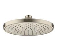 hansgrohe Douche de tête Axor 35382820 montage au plafond ou au mur, 220 mm, 1jet, nickel brossé