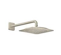 hansgrohe douche de tête Axor Citterio C 28790820 1jet avec bras de douche, pression d'écoulement minimale 1 bar, nickel brossé