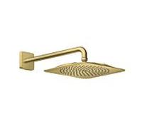 hansgrohe AXOR Citterio C Douche de tête 270/270 1jet avec bras de douche, 28790990, Couleur: Optique en or poli