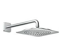 hansgrohe douche de tête Axor Citterio C 28791000 1jet avec bras de douche, pression d'écoulement minimale 1,5 bar, chromé