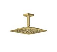 hansgrohe douche de tête Axor Citterio C 28792990 1jet avec raccordement au plafond, pression d'écoulement minimale 1 bar, optique or poli