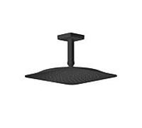 hansgrohe douche de tête Axor Citterio C 28793670 1jet avec raccordement au plafond, pression d'écoulement minimale 1,5 bar, noir mat