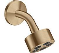 Hansgrohe Douche de tête Axor One 48490140 avec bras de douche bronze brossé