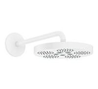 hansgrohe Axor One douche de tête 48491700 avec bras de douche, 1jet, blanc mat