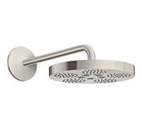 hansgrohe Axor One douche de tête 48491800 avec bras de douche, 1jet, aspect inox