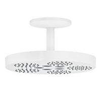 Hansgrohe Douche de tête Axor One 48493700, 1 jet, raccordement au plafond, blanc mat