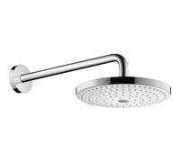 hansgrohe douche de Raindance Select 26466400 S 240 2jet, blanc / chromé , avec bras de douche 390 mm