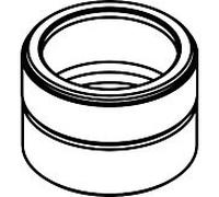 hansgrohe douche écrou tête de douche chromé 97958000