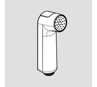 hansgrohe Douchette à main pour douchette de bidet Bidette, 94569140,