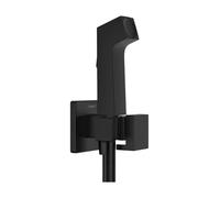 Hansgrohe Douchette à main 29231670 Carrée 1 jet Noir mat EcoSmart