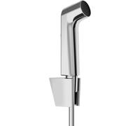 Douchette bidet Hansgrohe EcoSmart 1 jet 29238000, avec support de douchette et flexible de douche de 125 cm, chromée