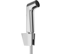 Pommeau de douche bidette hansgrohe 29238000 2000 Type de jet S Économie d'eau avec support de pommeau de douche Porter S et flexible de douche 125 cm, chromé