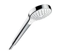 Hansgrohe Douchette Croma Select S Vario 26803400 – blanc/chrome, EcoSmart 9 l/min, Ø110 mm