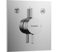 hansgrohe Mélangeur DuoTurn E 75417000 encastré, pour 2 Verbraucher , chromé