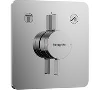 HansGrohe DuoTurn Q Mélangeur pour installation encastrée pour 2 systèmes 75414000