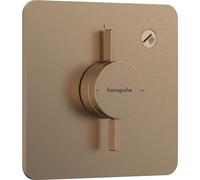 hansgrohe Mélangeur DuoTurn 75614140 encastré, pour 1 Verbraucher , bronze brossé