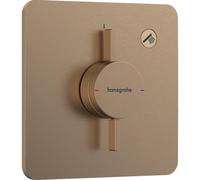 Hansgrohe Duoturn Q Mitigeur encastré pour 1 fonction bronze brossé 75614140