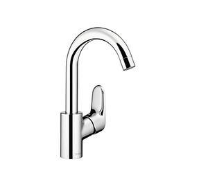hansgrohe Ecos HG Ecos Mitigeur Lavabo bec pivotant, chromé, 14085000