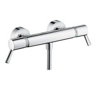 Thermostatique de douche Hansgrohe Ecostat Comfort Care 13117000 350 x 103 mm, apparent, avec poignées extra longues, chromé