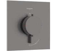 Hansgrohe Thermostat de douche Ecostat Comfort E 33710340 encastré SafetyStop 40 °C noir brossé