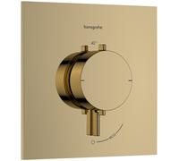 hansgrohe Ecostat Comfort E Thermostat encastré pour 1 consommateur, 33710990, Couleur: Optique en or poli