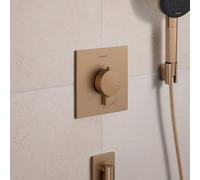 hansgrohe Ecostat Comfort E Mitigeur thermostatique de douche encastré, 33710140,