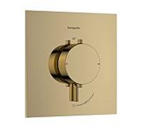 hansgrohe Ecostat Comfort E Thermostat encastré pour 1 consommateur, 33710990, Couleur: Optique en or poli