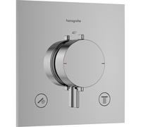Hansgrohe Ecostat Comfort E Thermostat encastré - 2 fonctions - chrome 33711000