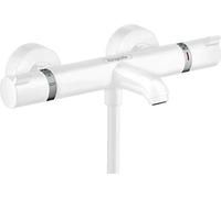hansgrohe Ecostat Comfort Mitigeur Thermostatique bain/douche, blanc mat, 13114700