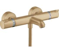 hansgrohe Ecostat Comfort Mitigeur Thermostatique bain/douche, bronze brossé, 13114140