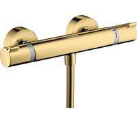 hansgrohe Ecostat Comfort Mitigeur Thermostatique douche, aspect doré poli, 13116990