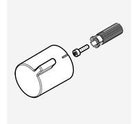 hansgrohe Ecostat Comfort Poignée thermostatique, 95836700,