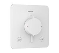 hansgrohe Ecostat Comfort Q Thermostat 33717700 Encastré, pour 2 Verbraucher , 23 l/min, EN 1717, blanc mat