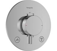 Hansgrohe Thermostat encastré Ecostat Comfort S pour 2 consommateurs Chrome 33715000