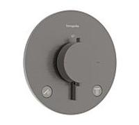 hansgrohe Ecostat Comfort S Mitigeur douche thermostatique 33715340 encastré, 2 sorties, 24 l/min, brushed black chrome