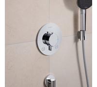 hansgrohe Ecostat Comfort S Mitigeur thermostatique bain-douche, 33715000,