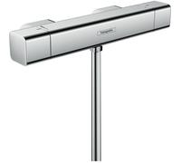 Hansgrohe Mitigeur thermostatique douche Ecostat E 15773000, apparent, chromé, 1 consommateur