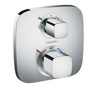 hansgrohe Ecostat - Façade pour mitigeur thermostatique pour 2 sorties chrome