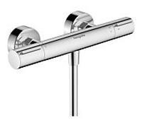 hansgrohe Ecostat élément thermostatique de douche, apparent, 1 consommateur, 13346000, Couleur: chrome