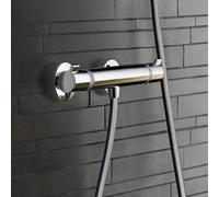 hansgrohe Ecostat Mitigeur thermostatique de douche en applique, 13116000,