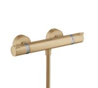 Hansgrohe Ecostat Comfort robinet de douche thermostatique avec raccords bronze brossé 13116140