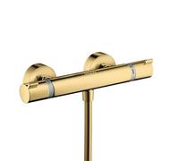 hansgrohe Ecostat Comfort Mitigeur Thermostatique douche, aspect doré poli, 13116990