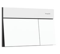 Hansgrohe Element E bouton de chasse d'eau pour WC blanc 66003700