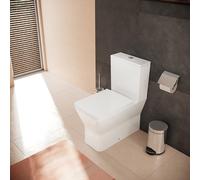 Hansgrohe EluPura Original Q kit WC au sol, 365x640mm, AquaChannel Flush, rÃ©servoir de chasse et siÃšge WC inclus, 60206450 - 60206450